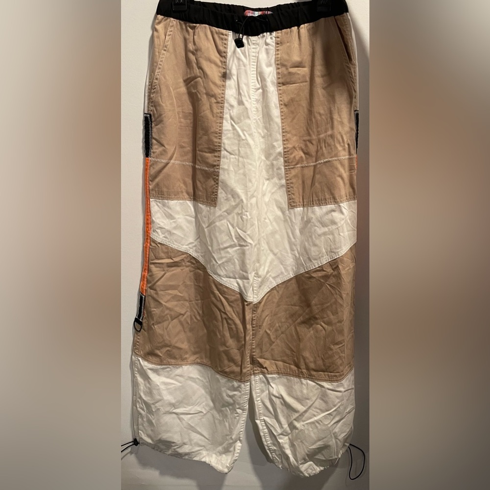 Urban Outfitters Windbreaker Tan S/P Pants